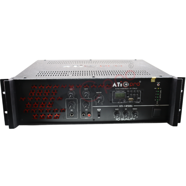 PA Amplifier 1250 Watt With Digital Player Model ATI 1250 HD+