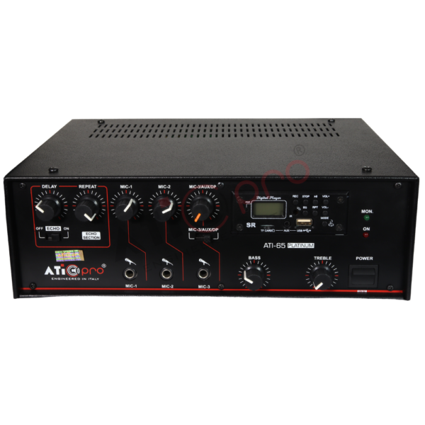 PA Amplifier 65 Watt With Echo Effect Model ATI-65