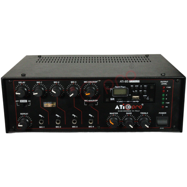 PA Amplifier 85 Watt With Echo Effect Model ATI-85